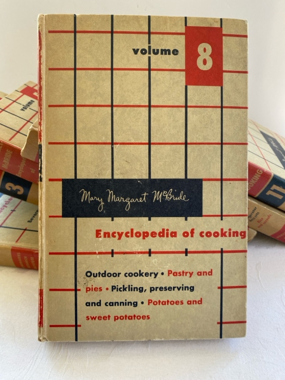 Mary Margaret McBride Vintage 1958 Encyclopedia of Cooking 7 Cookbook Volumes - Picture 10 of 13